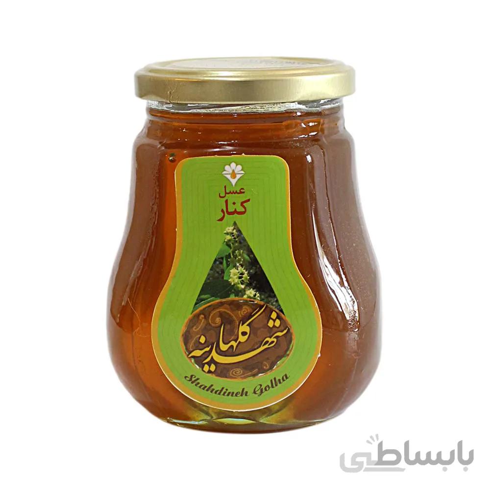 عسل کنار شهدینه گلها
