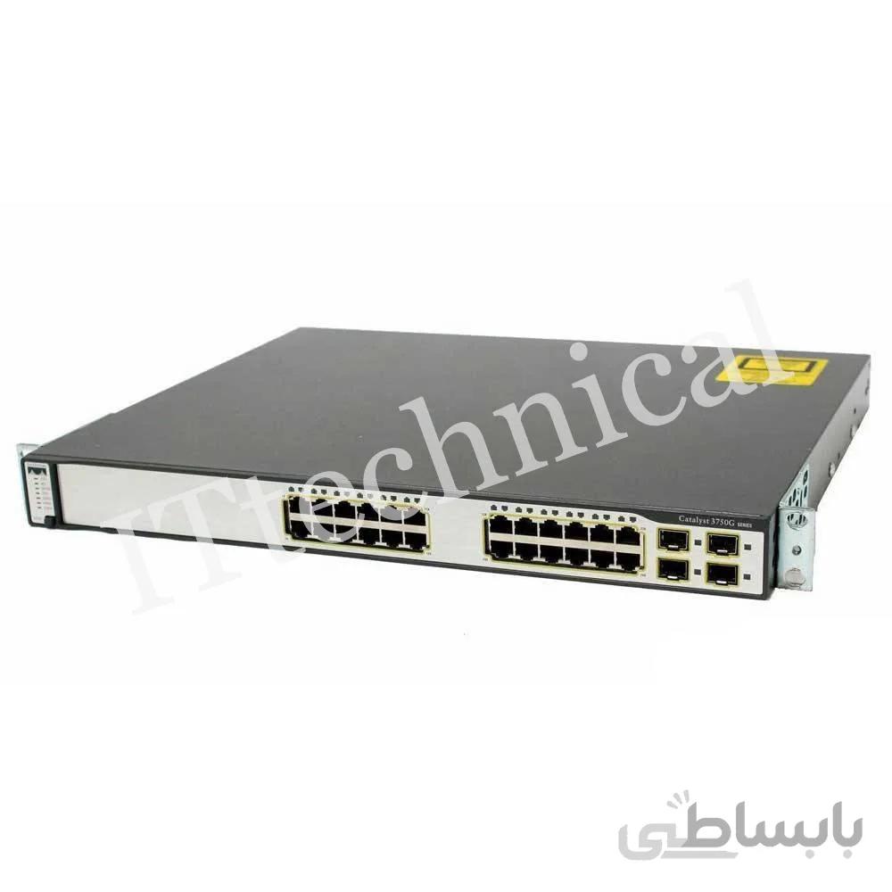 سوئیچ سیسکو WS-C3750G-24PS-E