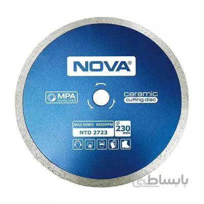 صفحه فرز سرامیک بر نوا 230 میلیمتر NTD 2723