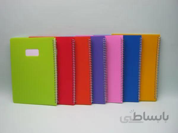 دفتر۵۰برگ سیمی ققنوس تک رنگ