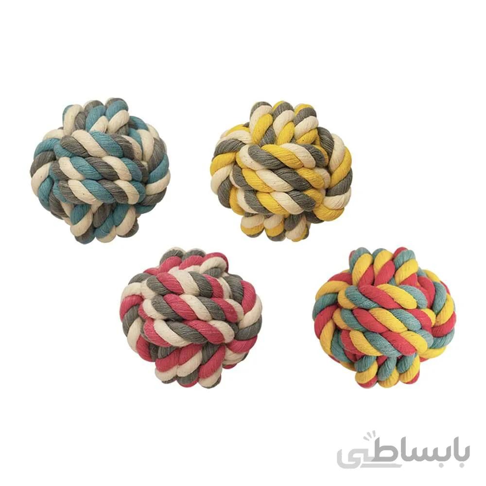 اسباب بازی سگ نیناپت مدل توپ کنفی ا Ninapet Canyon Ball Toy For Dogs