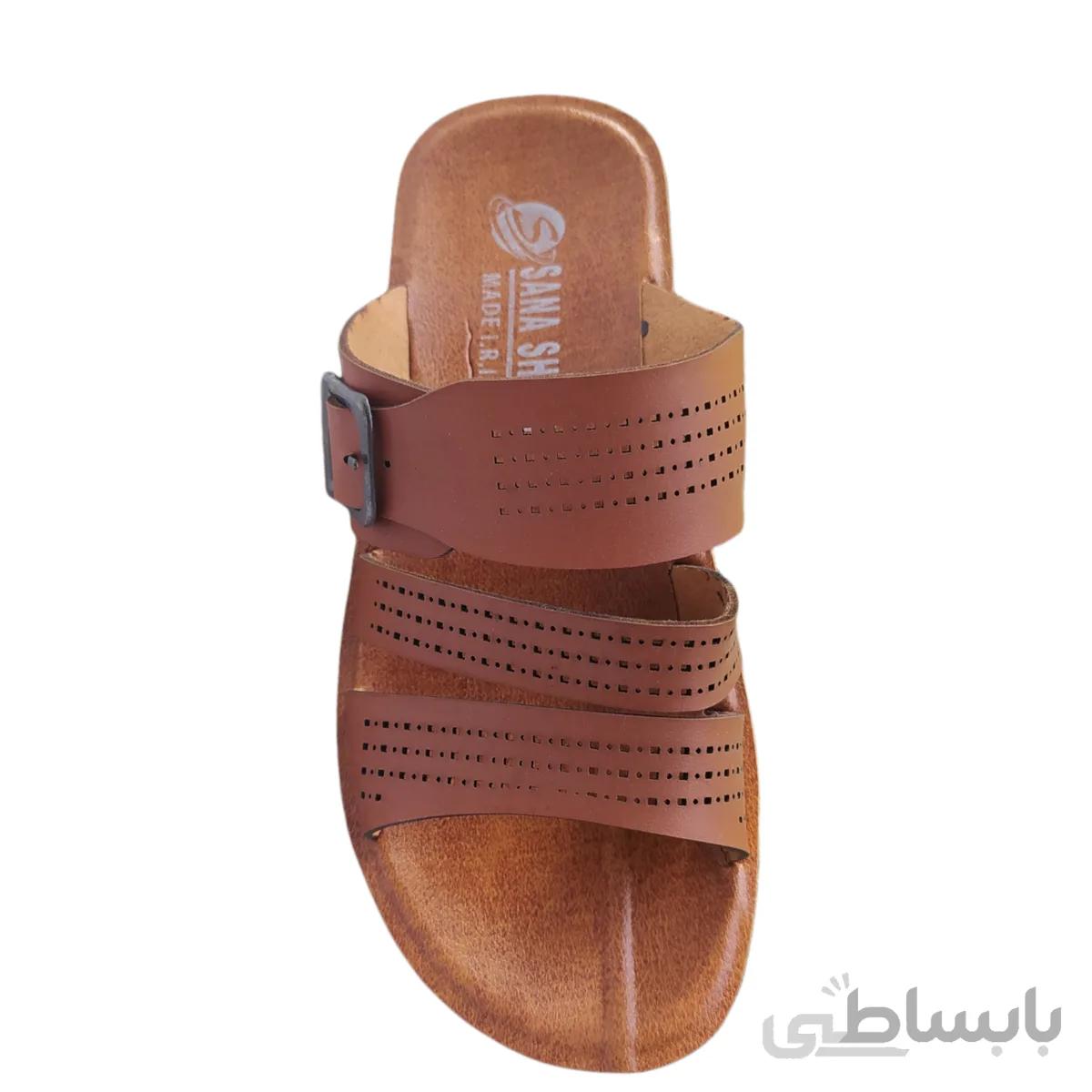 صندل چرم مردانه