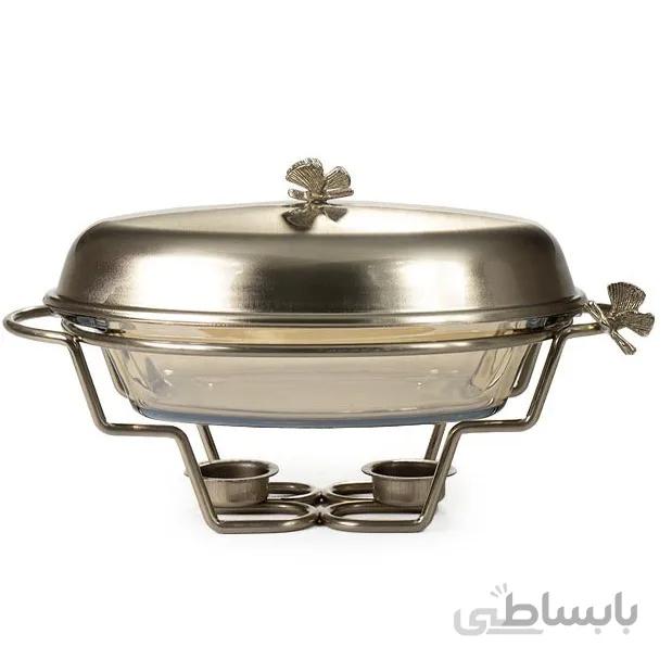 ظرف سوفله سالینو مدل بیضی بزرگ کد 5005N