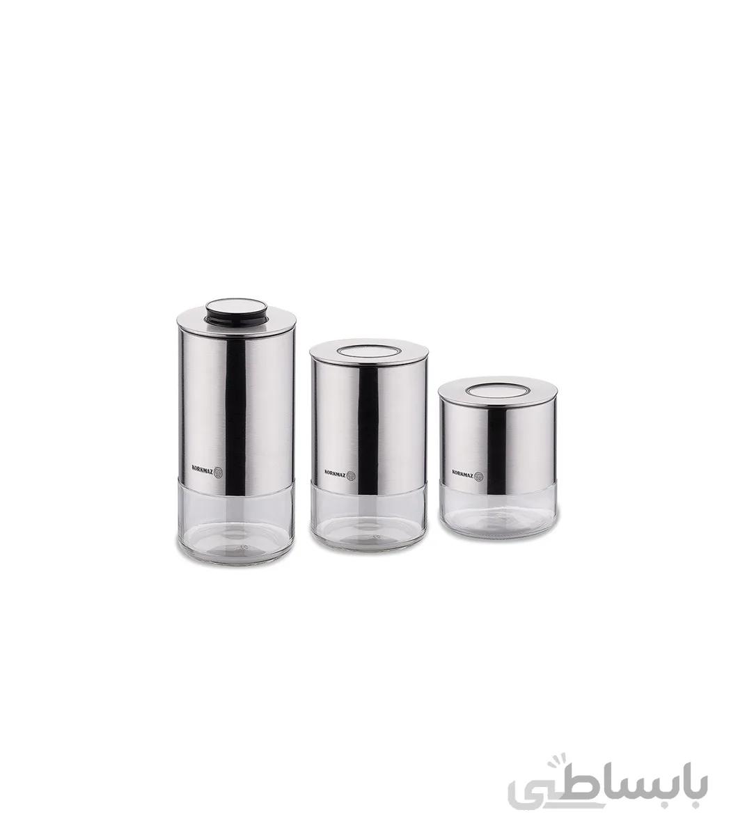 سرویس 3 پارچه نگهداری حبوبات کرکماز STORA PLUS مدل A5520