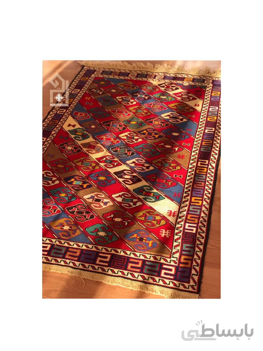 گلیم دستبافت طرح محرمات ا kilim