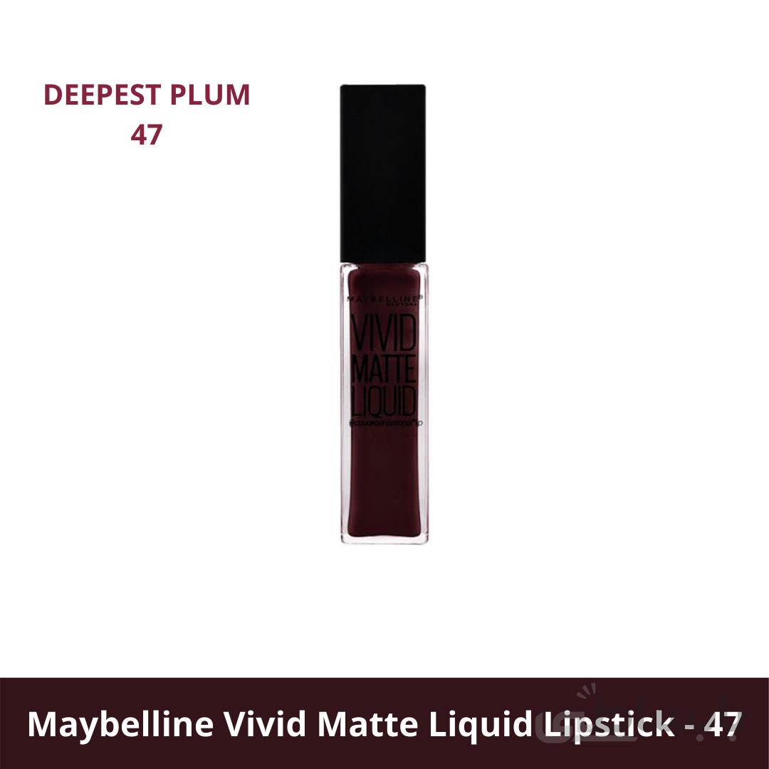 رژ لب مایع مات Vivid Matte میبلین: 47