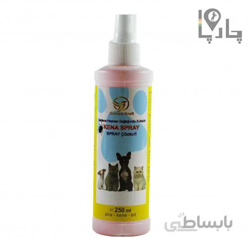 اسپری ضد کنه و انگل سگ و گربه Golden Craft گلدن کرافت 250 میلی