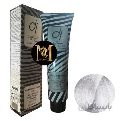 رنگ مو دیفرنت شماره F.18 حجم 125 ميلي ليتر رنگ پلاتينه هفت رنگ