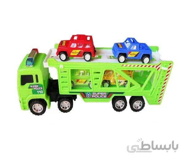 تریلی اسکانیا ماشین بر