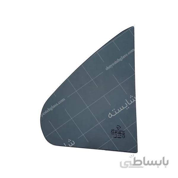 شیشه لچکی راست درب عقب سمند دنا دودی