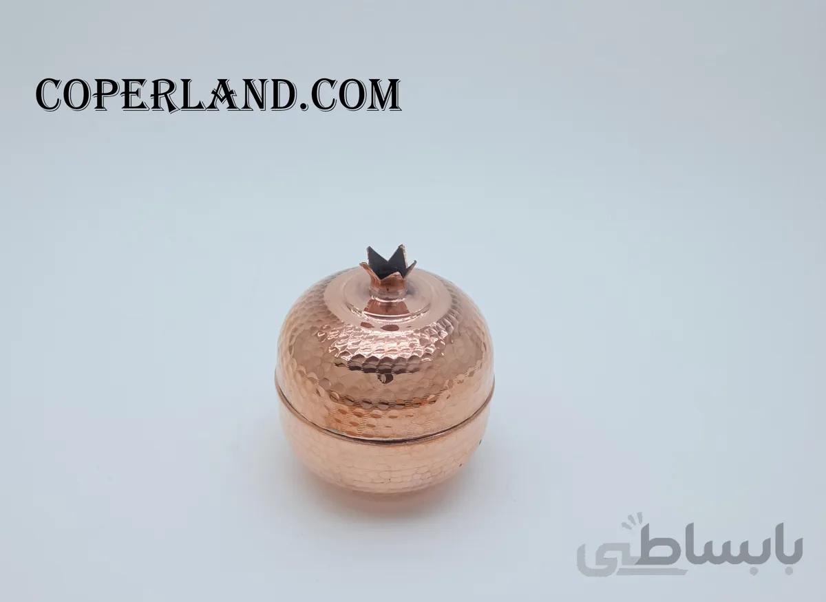 قندان مسی طرح انار