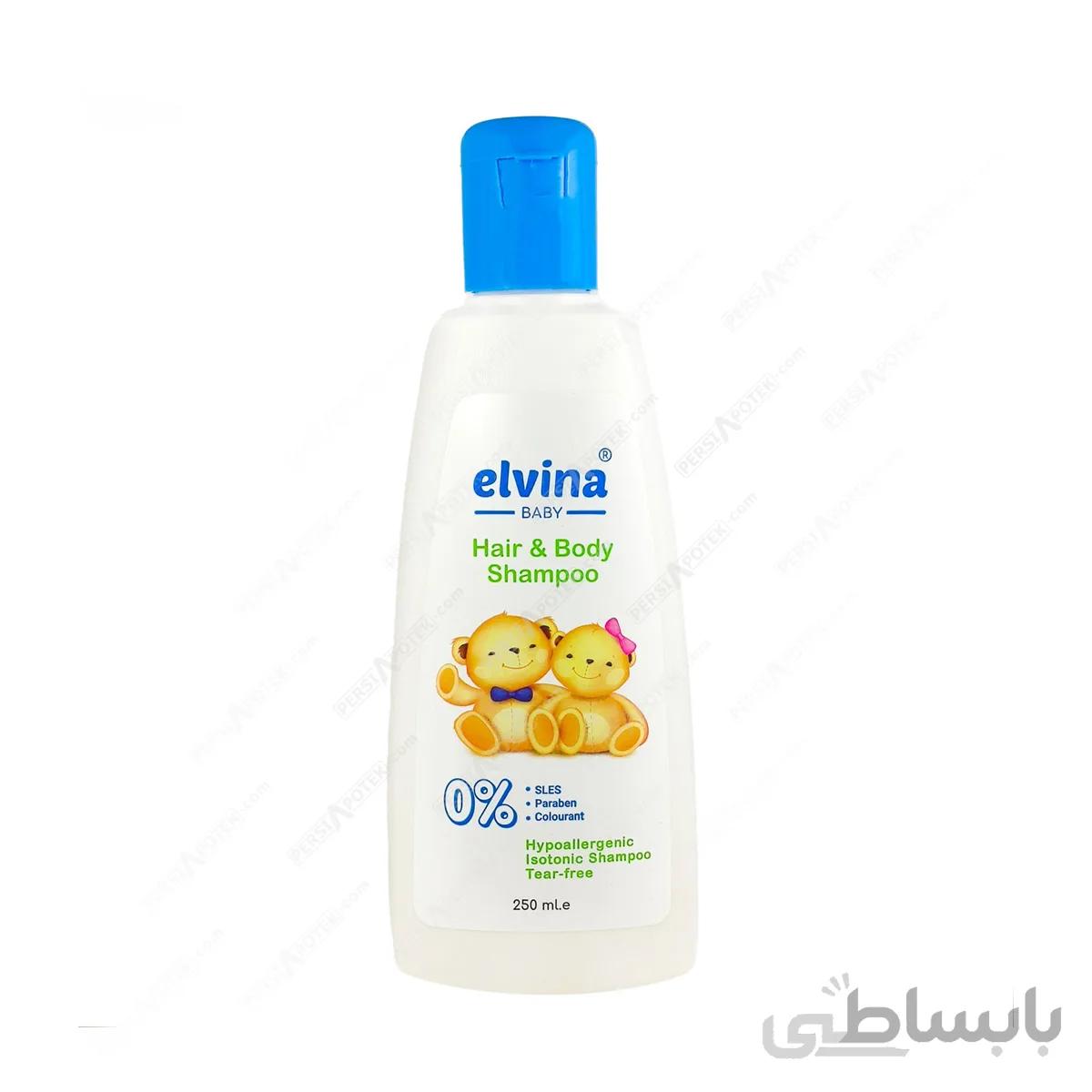 الوینا شامپو سر و بدن کودک