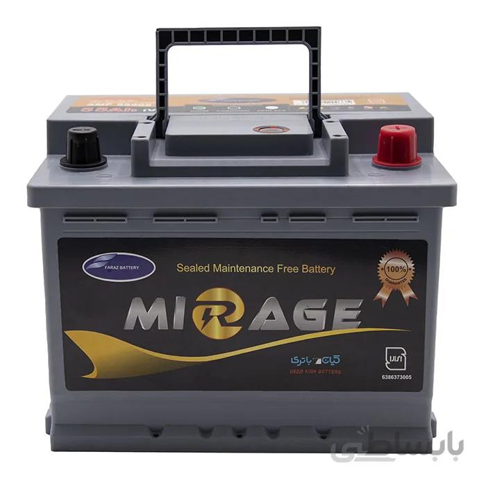 باتری 55 آمپر میراژ ا Mirage-battery-55ah