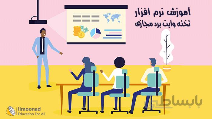 آموزش نرم افزار تخته وایت برد مجازی