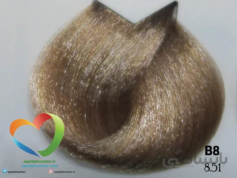 رنگ موی ترام کالر traum color بلوند بژ B8 – 8.51