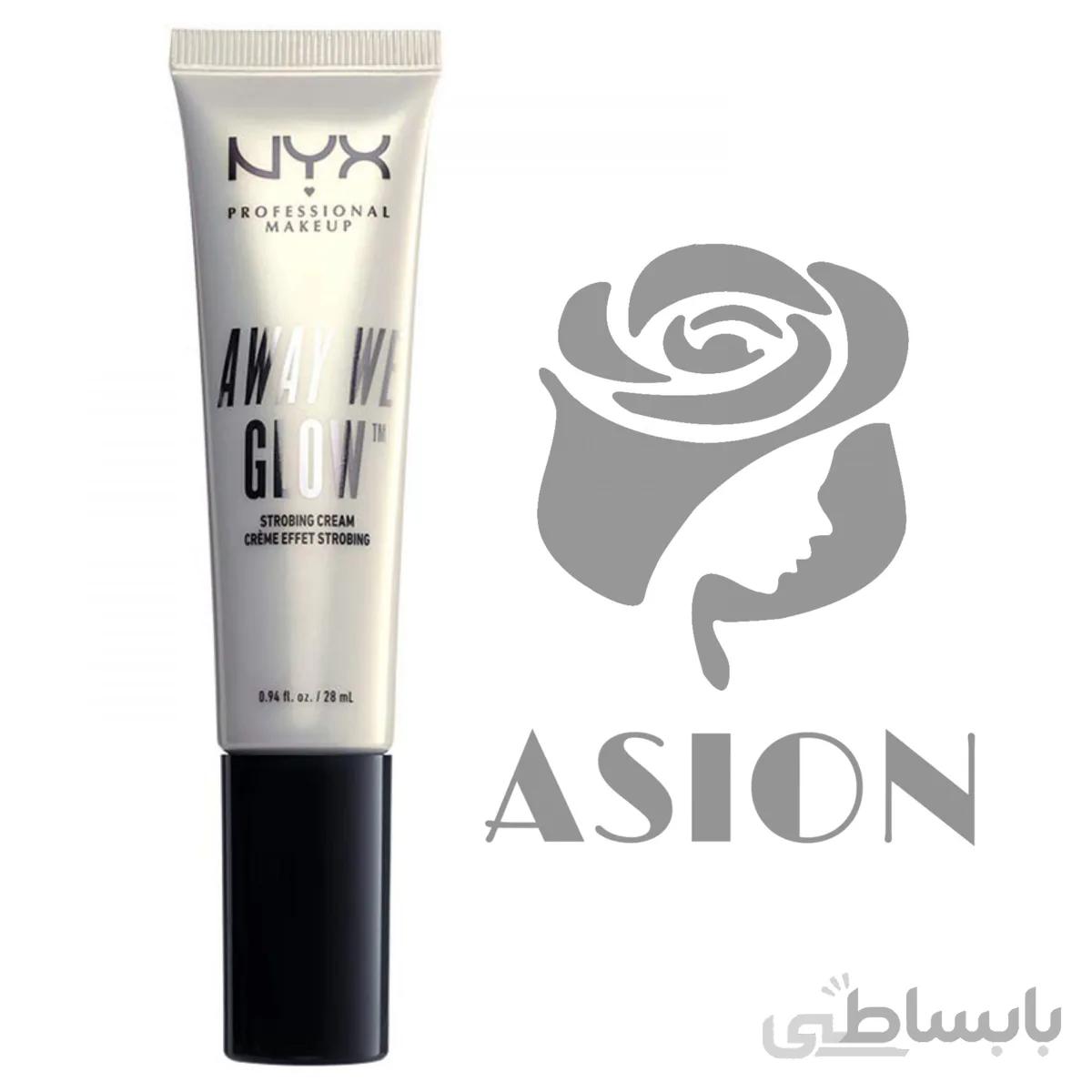 پرایمر و هایلایتر کرمی Away We Glow نیکس NYX
