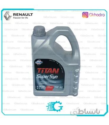 روغن موتور فوکس FUCHS 5W40 حجم 4 لیتر