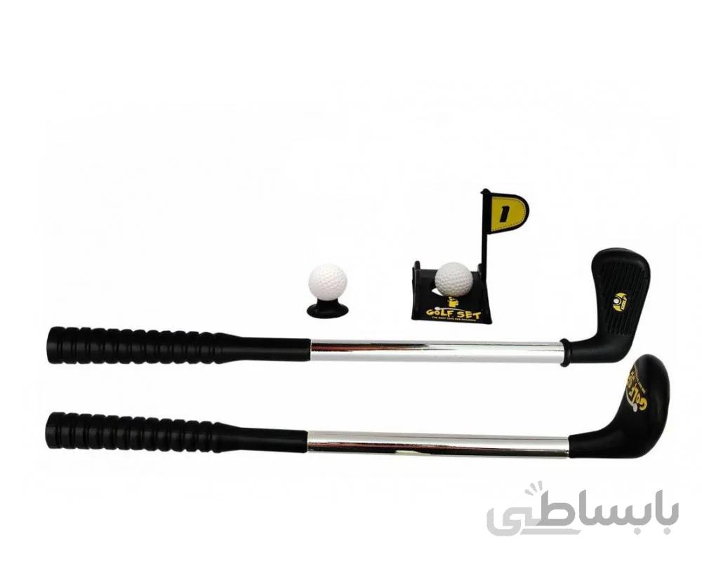 ست بازی گلف استیل مدل happy golf set