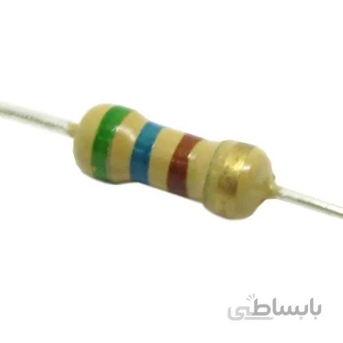 مقاومت 560 اهم 1/4 وات 5 درصد