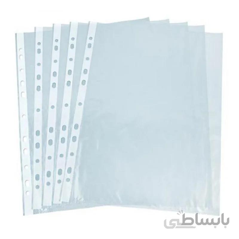 کاور پلاستیکی کاغذ A4 بسته 100 عددی