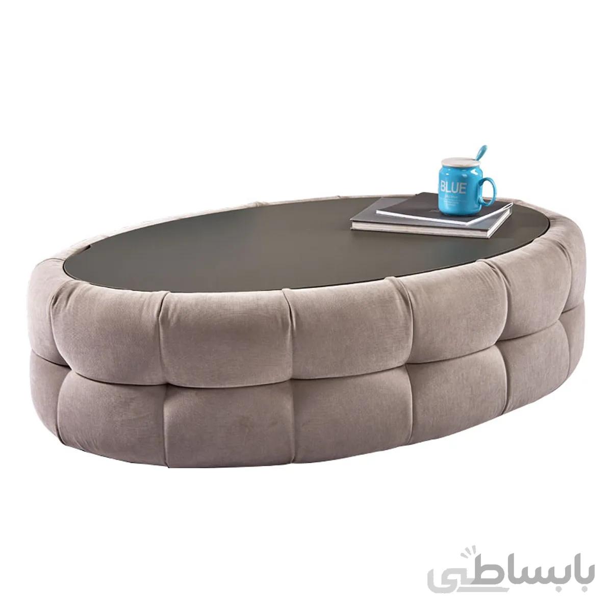 میز جلومبلی بیضی استوفو