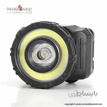 چراغ قوه سربند پایه دار متحرک COB