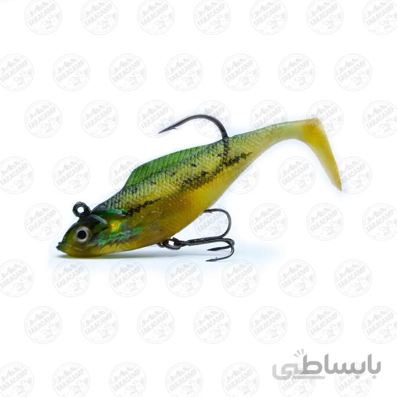 طعمه ماهیگیری ماهی ژله ای کایدا AG013 04BB بسته 3 عددی