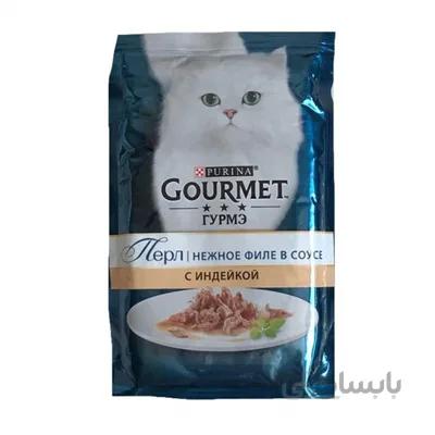 پوچ Gourmet مخصوص گربه بالغ تهيه شده از گوشت بوقلمون - 85 گرم