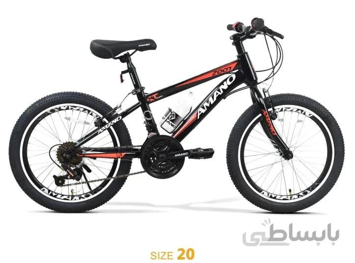 دوچرخه آمانو سایز 20 کد 2010076- مدل GT2007