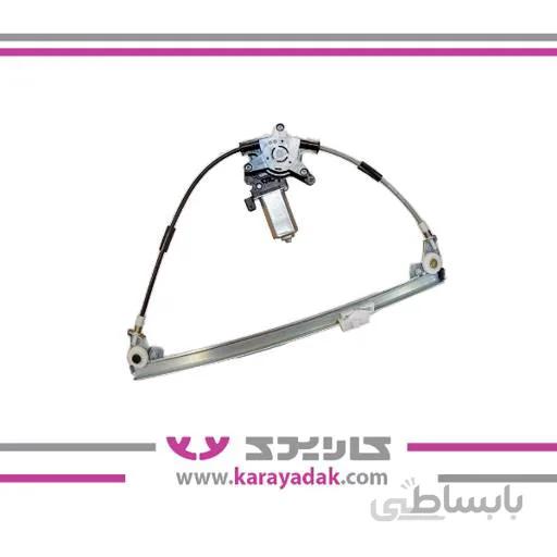 مجموعه کامل شیشه بالابر چپ پژو 405 امکو