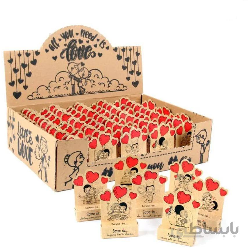 پک شکلات ولنتاین طرح love is