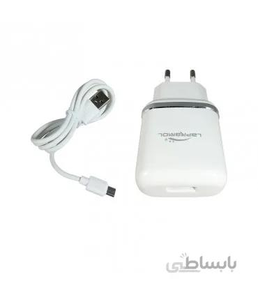 شارژر فست LAPRAMOL مدل LP-C37 به همراه کابل میکرو یو اس بی