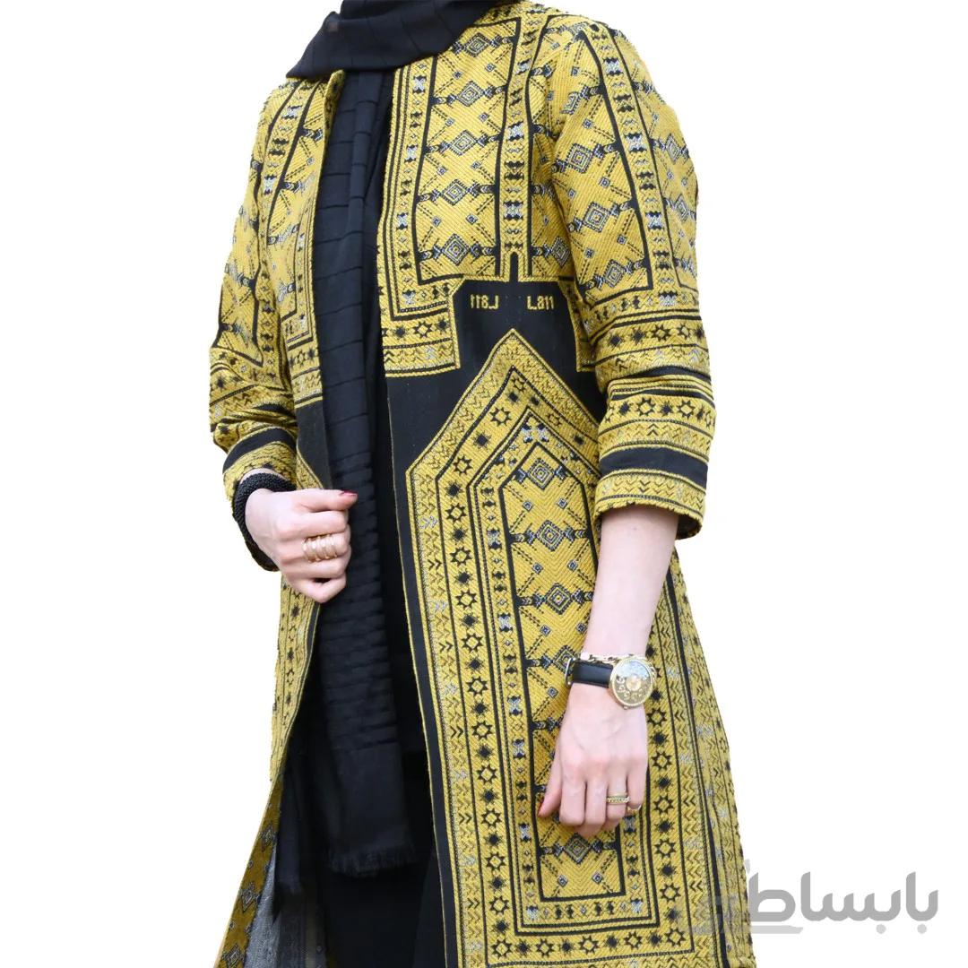 پارچه سنتی بلوچی سوزن دوزی برای مانتو مدل PARCHE-04