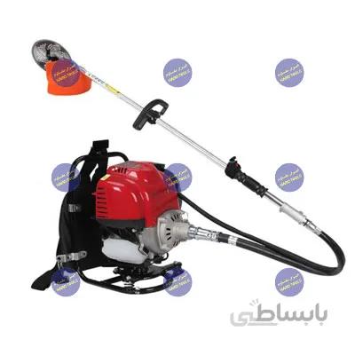 علف زن کوله پشتی هوندا تایلند اصلی HONDA GX35 چهار تیغ + علف جمع کن