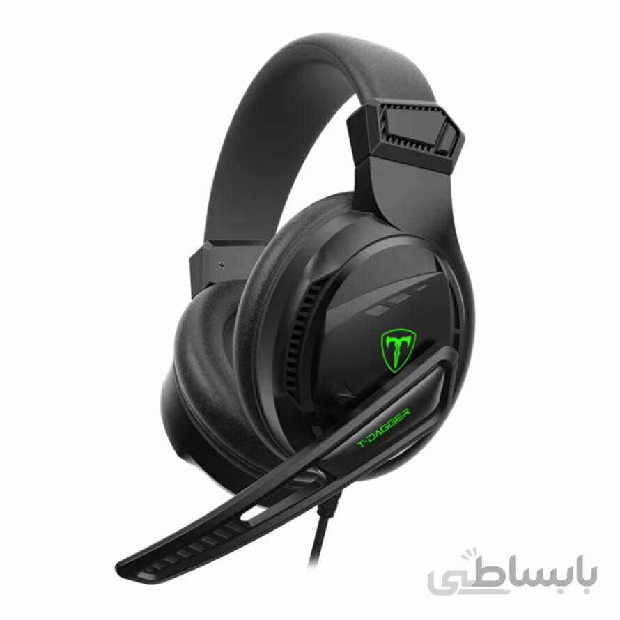 هدست گیمینگ تی دگر MCKINLEY T-RGH101 ا T-DAGGER MCKINLEY T-RGH101 Wired Gaming Headset