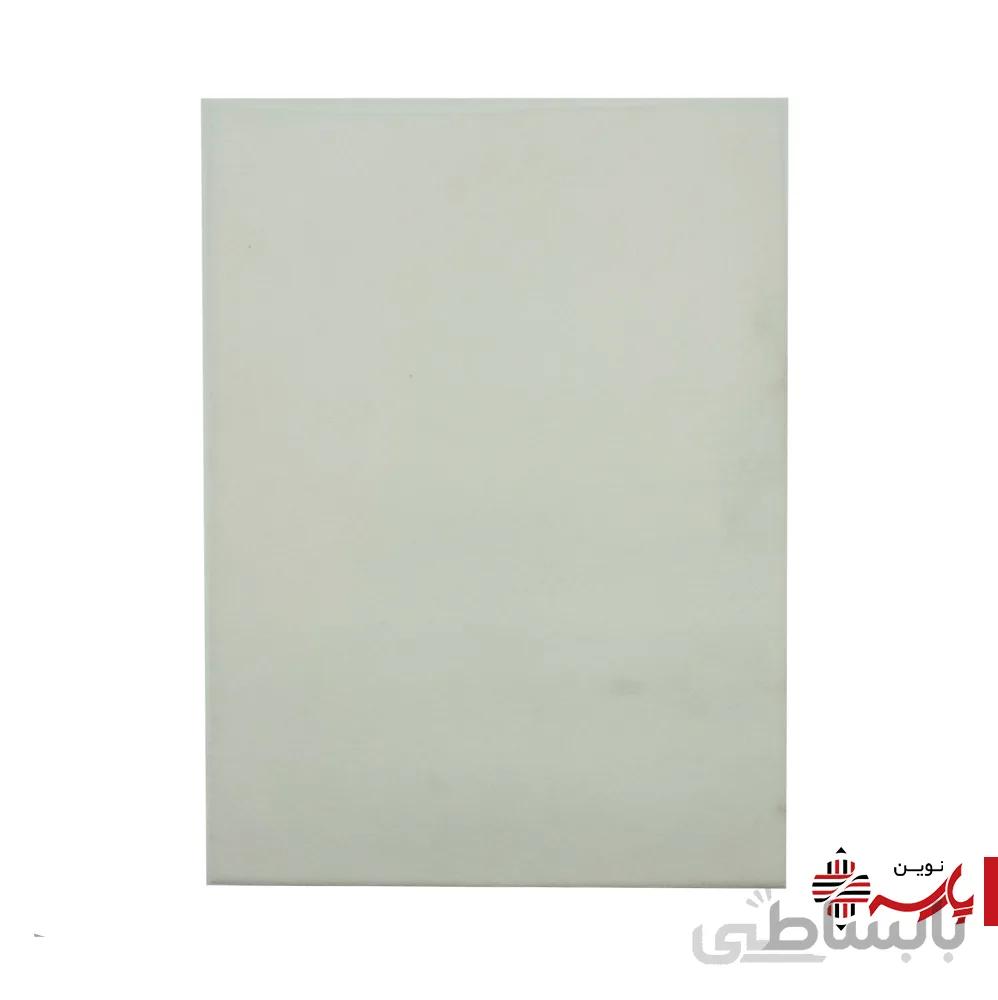 صفحه چمن سبز و سفید 50*35 کد 158 نارگون [رنگ:سفید]