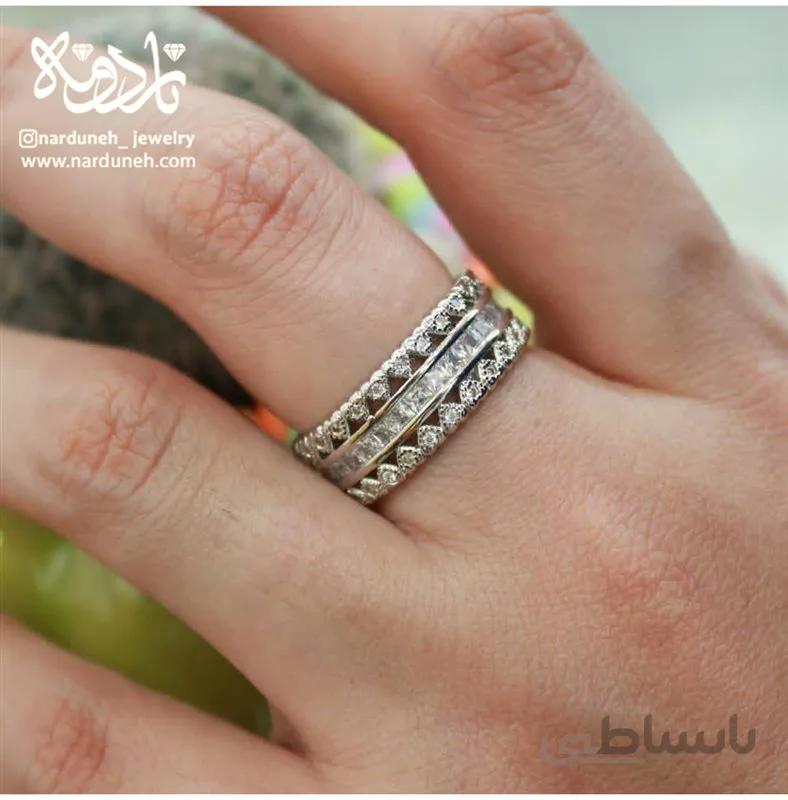 انگشتر زنانه _ 16/ سایز 6 و 9