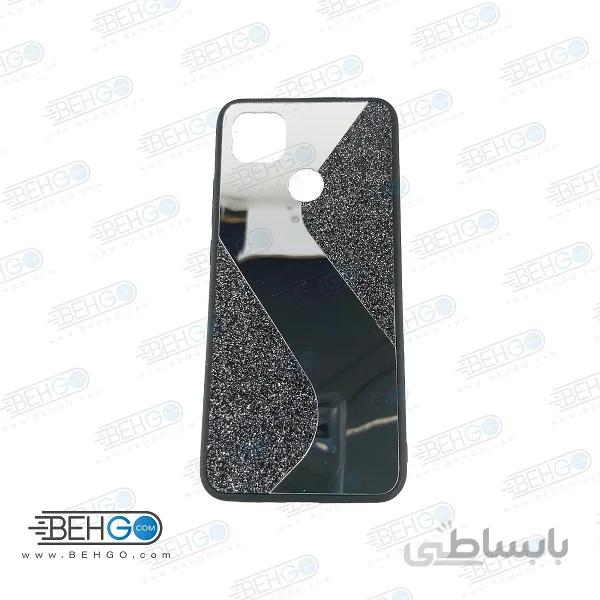 قاب گوشی شیائومی ردمی 9C قاب فانتزی جدید اکلیلی آینه ای مناسب Redmi 9C ا New Mirror glitter case For Xiaomi Redmi 9C