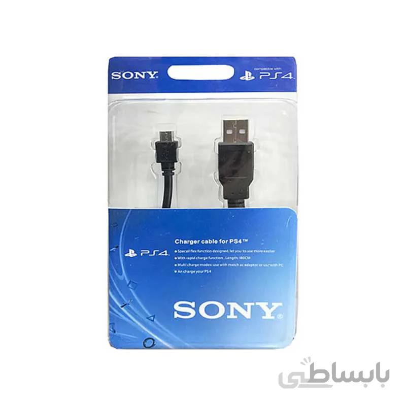 کابل شارژر اصلی دسته سونی پلی استیشن 4 ا SONY DATA TRANSFER CABLE PS4