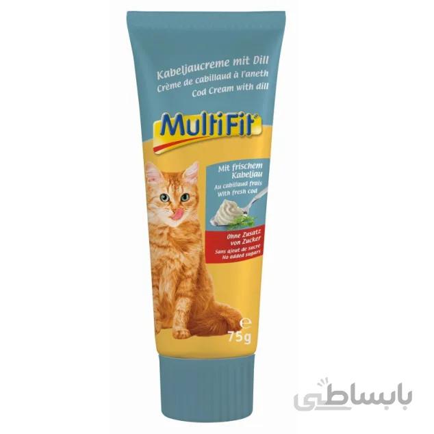 کرم چند منظوره ماهی با شوید مولتی فیت - Multi Fit cod cream