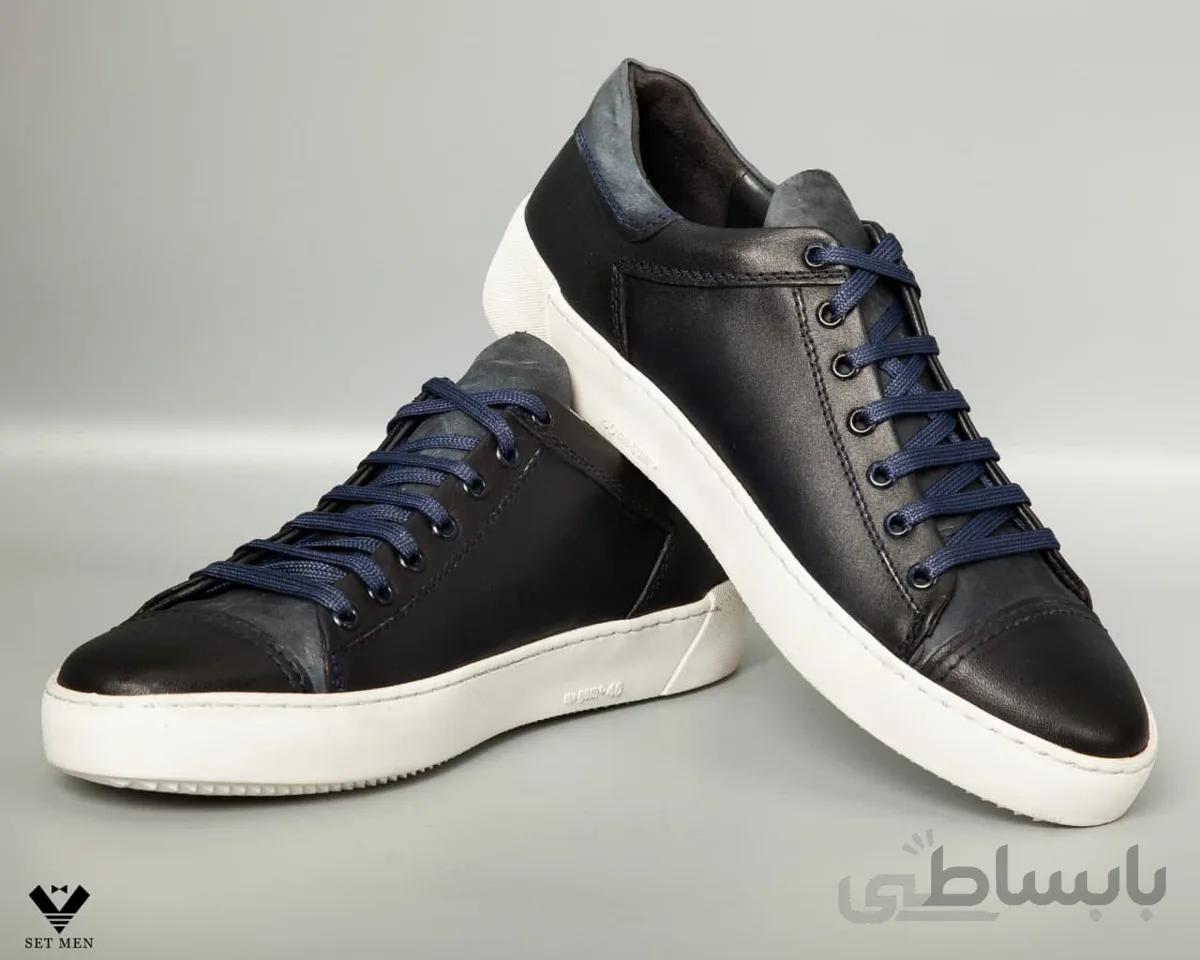 کفش کتانی پشت مخمل زگنا kc121