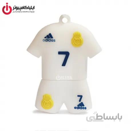 فلش مموری عروسکی کینگ فست مدل SP-14 طرح لباس رئال مادرید ظرفیت 32 گیگابایت
