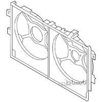 قاب فن رادياتور اصلی میتسوبیشی ( Genuine parts ) - ای اس ایکس