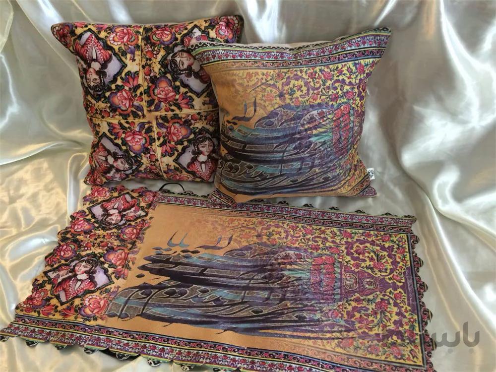 ست كوسن و رانر ا Set cushion and runner