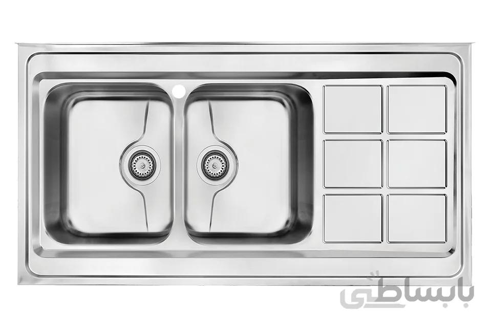 سینک ظرفشویی روکار کد 9032 کن ا 9032