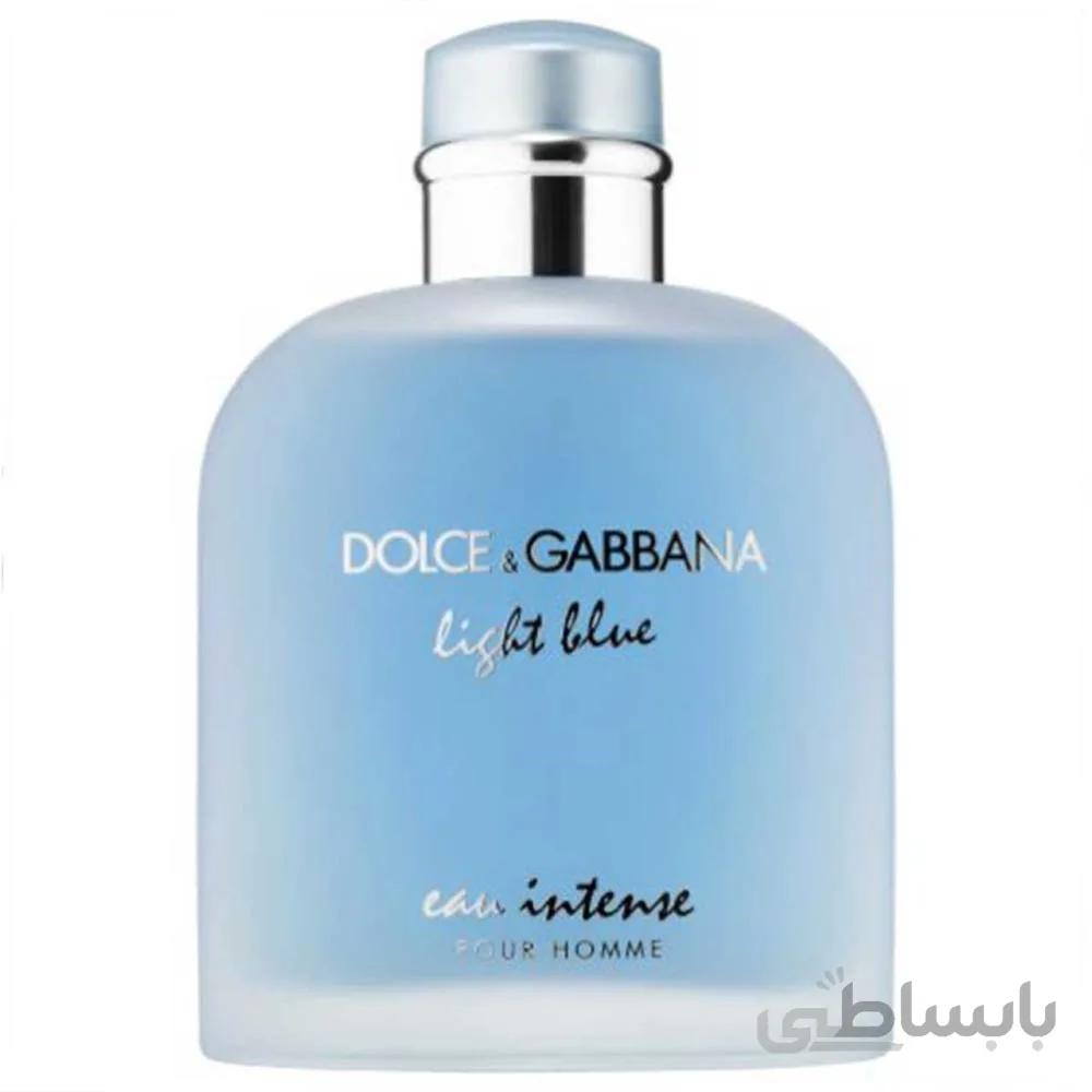 عطر ادکلن دلچه گابانا لایت بلو او اینتنس مردانه Dolce Gabbana Light Blue Eau Intense Pour Homme ا Dolce Gabbana Light Blue Eau Intense Pour Homme