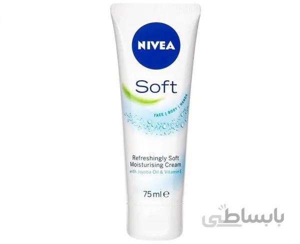 کرم مرطوب کننده نیوآ تیوپی مدل Soft حجم 75 میل