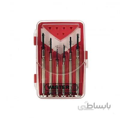 مجموعه 6 عددی پیچ گوشتی ساعتی واستر ا Vaster Precision Screwdriver 6PCS