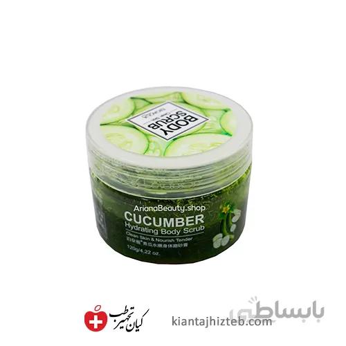 ژل اسکراب لایه بردار خیار BIOAQUA حجم 120 میل