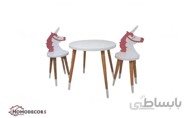 میز و صندلی اسب کودک مدل H506
